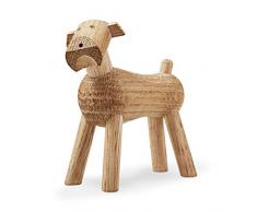 Kay Bojesen Holzfigur, Holz, Braun, 3.2 x 7.3 cm