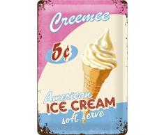 Nostalgic Art Blechschild, Metall, Bunt, 30x40