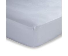 Catherine Lansfield, Dickes Spannbetttuch, 500 TC-Baumwolle, Weiß, Doppelbettgröße, grau, Laken Einzelbett