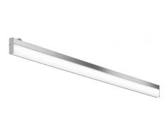 Trio Leuchten LED-Bad-Wandleuchte Nilo Chrom, Acryl weiß, IP44, 281771206