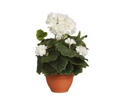 MICA Decorations Kunstpflanze, Polyester, Beige, h35xd25cm