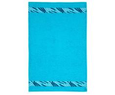 frottana Shadow Gästetuch 30 x 50 cm aus 100% Baumwolle, turquoise