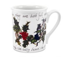 Portmeirion Kaffeebecher, Motiv Holly und Efeu, 6 Stück