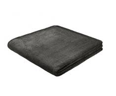 biederlack Überwurf, Fleece, anthrazit, Single