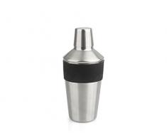 Leopold Vienna Cocktailshaker Black Edition 500ml Ø9x20cm, Edelstahl, Silber, 88x88x200mm