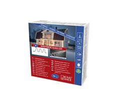 Konstsmide 4857-103 LED Hightech System Erweiterung / Lichterschlauch 5m / für Außen (IP44) / 50 warm weiße Dioden / transparentes Kabel