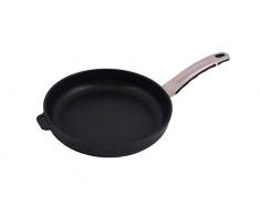 BAF Bratpfanne GIGANTNewline-Höhe: 4,5 cm-Liter: 1,0-Induktion, Aluguss, Schwarz, 24 cm