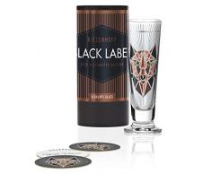 RITZENHOFF 1060249 Black Label Schnapsglas, Glas, 52 milliliters