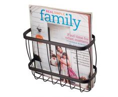 InterDesign York Metall WC-Schüssel Bürste und Halter für Badezimmer – Bronze Zeitschriftenständer Bronze