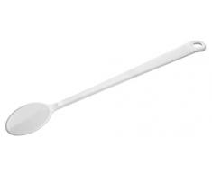 Dr. Oetker Kochlöffel 32 cm Pure White, Küchenhelfer mit elegantem Design aus Nylon, Küchenhelfer für beschichtete Töpfe und Pfannen - hitzebeständig & spülmaschinengeeignet (Farbe: weiÃ) Menge: 1 Stück