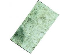 Rayher 3103848 Verzierwachs, altsilber, Verzierwachsplatte 20 x 10 cm, Wachsfolie zum Kerzen verzieren, Kerzenwachs, Wachsfolie