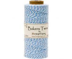 Hemptique Vorhang, Baumwolle, hellblau, 9.52 x 3.81 x 3.81 cm