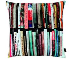 APELT Libri_45x45_50 Kissen Bücher, bunt