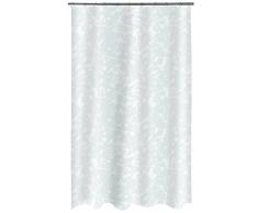 Spirella Anti-Schimmel Duschvorhang Bang Anti-Bakteriell, waschbar, wasserdicht PEVA 180x200cm Weiß