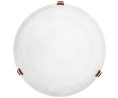 EGLO 7902 Deckenleuchte, Metall, E27, braun
