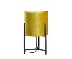 Fischer&Honsel Evin Tischleuchte, Metall, 40 W, schwarz