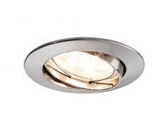 Paulmann 928.19 Premium EBL Set Coin dim klar rund schwenkbar LED 3x7W 2700K 230V 51mm Eisen gedreht 92819 LED Spot Einbaustrahler Einbauleuchte