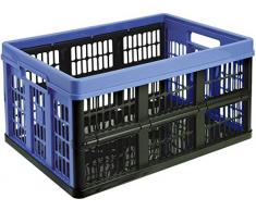 Tontarelli Voilà Klappbarer Korb, Kunststoff, 45 Liter, Farblich Sortiert