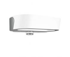 Steinel Außenleuchte L 710 LED Anthrazit 8.6 W Wandlampe mit Dämmerungsschalter, Nachtsparmodus, Softstart, Kunststoff