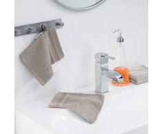 Douceur DIntérieur - 1800448, Waschlappen , 15 X 21 Cm , Vitamine , Frottee 450 G Unifarben , Braun