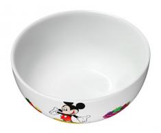WMF Disney Mickey Mouse Kindergeschirr Kinder-Müslischale, Ø 13,8 cm, Porzellan, spülmaschinengeeignet, farb- und lebensmittelecht