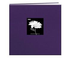 Pioneer 30,5 x 30,5 cm Buch, Stoffeinband, Album mit Fenster, rot, Violett (Grape Purple), 30,5 x 30,5 cm