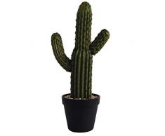 ASA Künstlicher Kaktus, Plastik, Grün, 14 x 14 x 41 cm