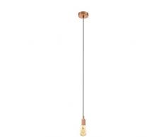 EGLO ADRI 1 Hängeleuchte, Stahl, 60 W, roségold