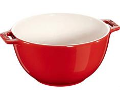 Staub 40510-797 Ceramics Servierschale, keramik, cherry