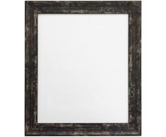 FRAMES BY POST Industral Distressed Bilderrahmen, Plastik, schwarz, 40 x 40 cm