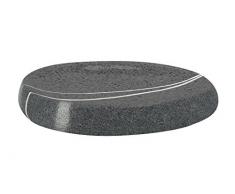 Kleine Wolke 5080912853 Seifenschale Stones, Accessoires, dunkelgrau