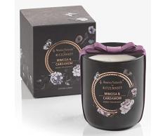 RITZENHOFF Aroma Naturals Noir Duftkerze, Mimosa & Cardamom, in Geschenkverpackung