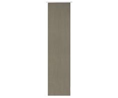 Elbersdrucke Lino 19 Schiebevorhang, Polyester, Taupe, 245 x 60 cm