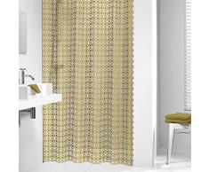 Sealskin Textil Duschvorhang Hammam, Farbe: Gold, B x H: 180 x 200 cm