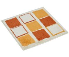 SANWOOD 8051430 Mosaik Badteppich, 100% Polyacryl, Table tuft, 60 x 60 cm