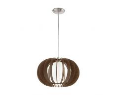 EGLO STELLATO 3 Hängeleuchte Ø 40 cm, Stahl, 60 W, nickel-matt