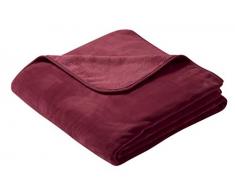 biederlack Überwurf, Fleece, 150 x 200 cm, Rot