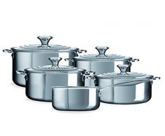 LE CREUSET Topfset, Edelstahl, One Size