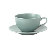 Royal Doulton Gordon Ramsay Maze Teal Frühstück Tasse und Untertasse 500ml