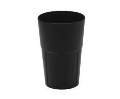 Mojito Design Box von Cocktail glas, Kunststoff, Schwarz, 0.35 Liter, 6 Stücke