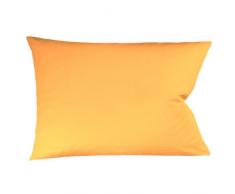 fleuresse Colours Kissenbezug, Mako Satin, gold, 40 x 80 cm