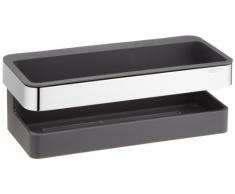 Keuco Moll Duschkorb, Chrom/anthrazit 12758010001
