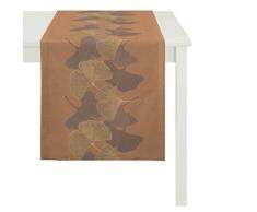 APELT Läufer, Polyester, Ocker, 48 x 140 x 0.2 cm