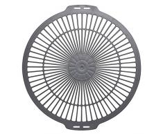 Birkmann 1010741410 Tortenteiler und Auskühlgitter, Easy Baking, 30 cm, Kunststoff, Grau, 5 x 3 x 2 cm, Stahl, 4 x 4 x 5 cm