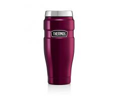 Thermos King Thermobecher, Edelstahl, 470 ml, edelstahl, himbeere, 8.3 x 8.3 x 20 cm