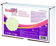 Polyform Knetmasse, Original, 1,7 kg, Weiß