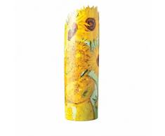 John Beswick 22 x 6.5 cm Van Gogh Sonnenblumen-Silhouetten D Art Vase, mehrfarbig