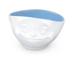 Fiftyeight Schale Verträumt weiß/Ozean, Porzellan, 15,5 x 9 cm