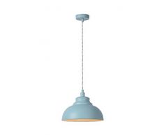 Lucide ISLA - Pendelleuchten - Ø 29 cm - E14 - Pastellblau
