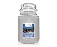 Yankee Candle Duftkerze im Glas (groß), Candlelit Cabin, Alpine Christmas Collection, Brenndauer bis zu 150 Stunden